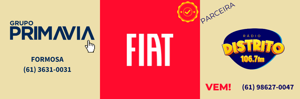 A Primavia Fiat Formosa tá com você, na Distrito!